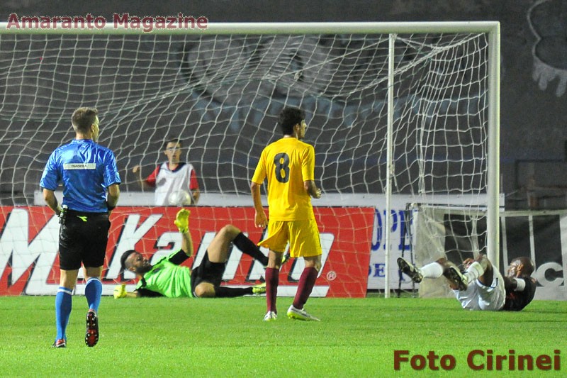 il gol di De Sousa nel match di Coppa ad agosto